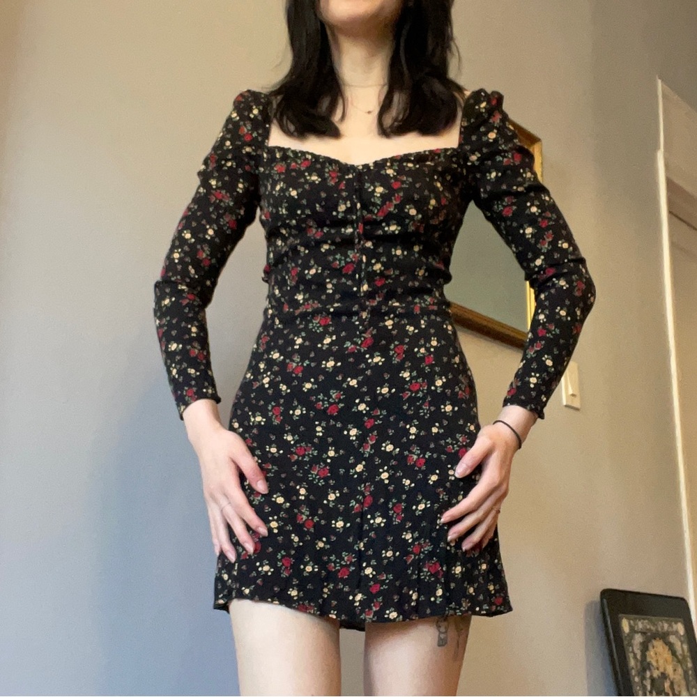 Reformation Floral Mini Dress